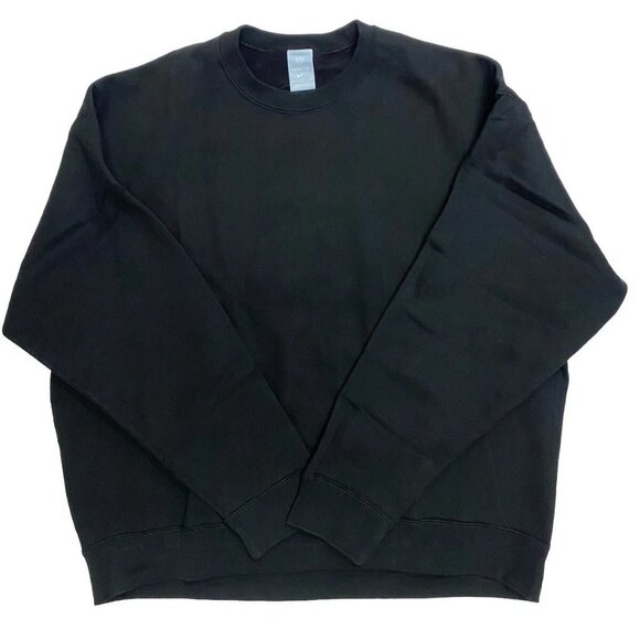Nike x Nocta Drake Black Solo Swoosh Crew Sweatshirt Men's Sz Medium FQ3553-010 - Picture 1 of 2